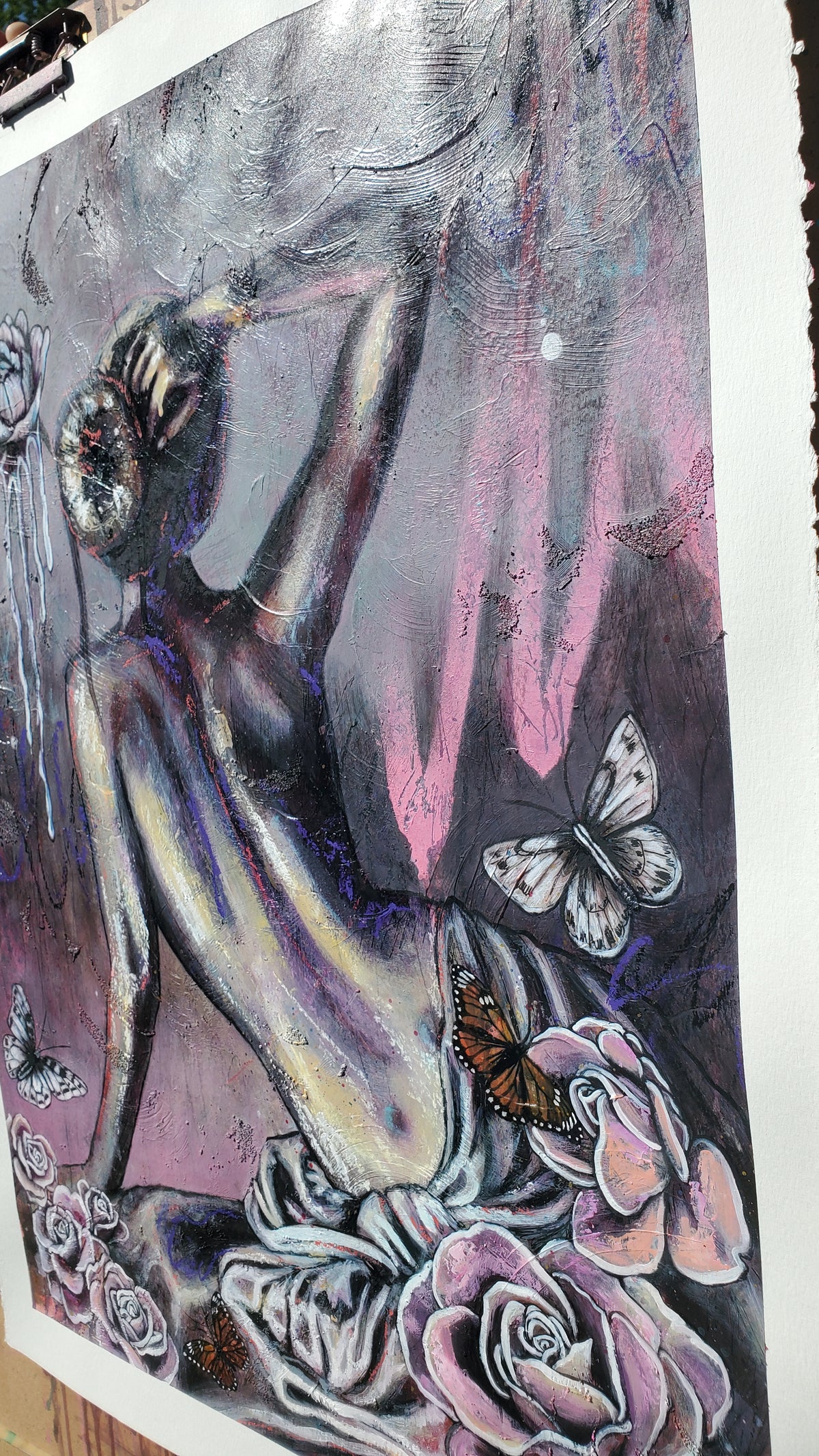 Nude Female Abstract Figure