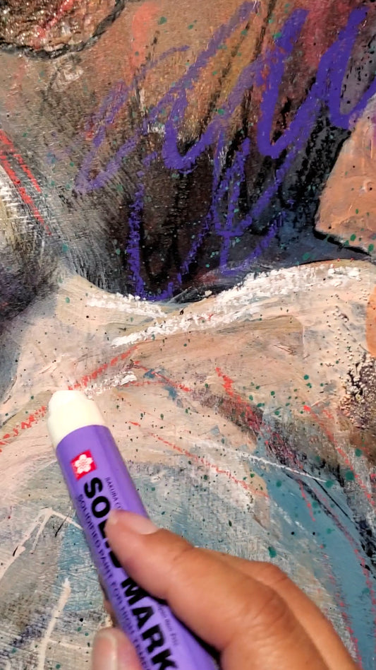 Nude Male Abstract Figure