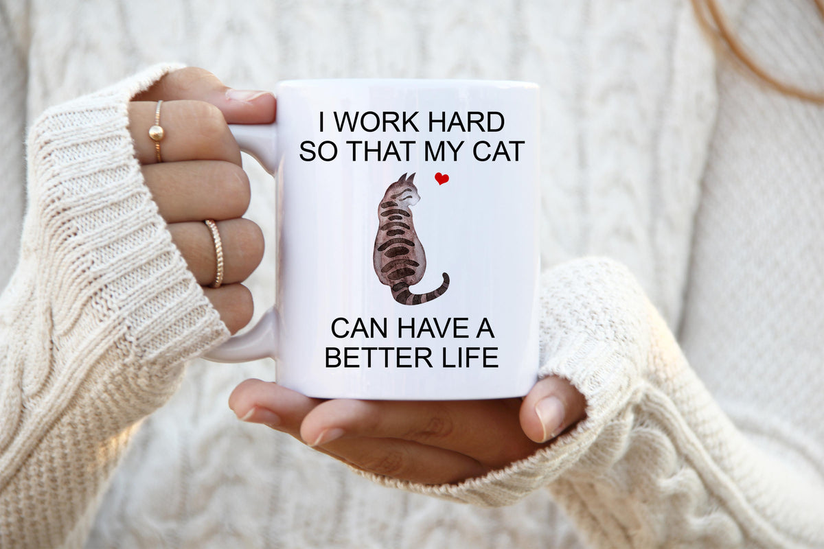 Brown Tabby Cat Mug