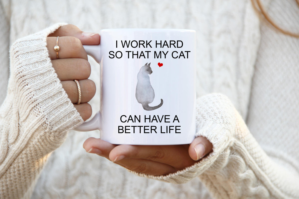 Siamese Lilac Cat Mug