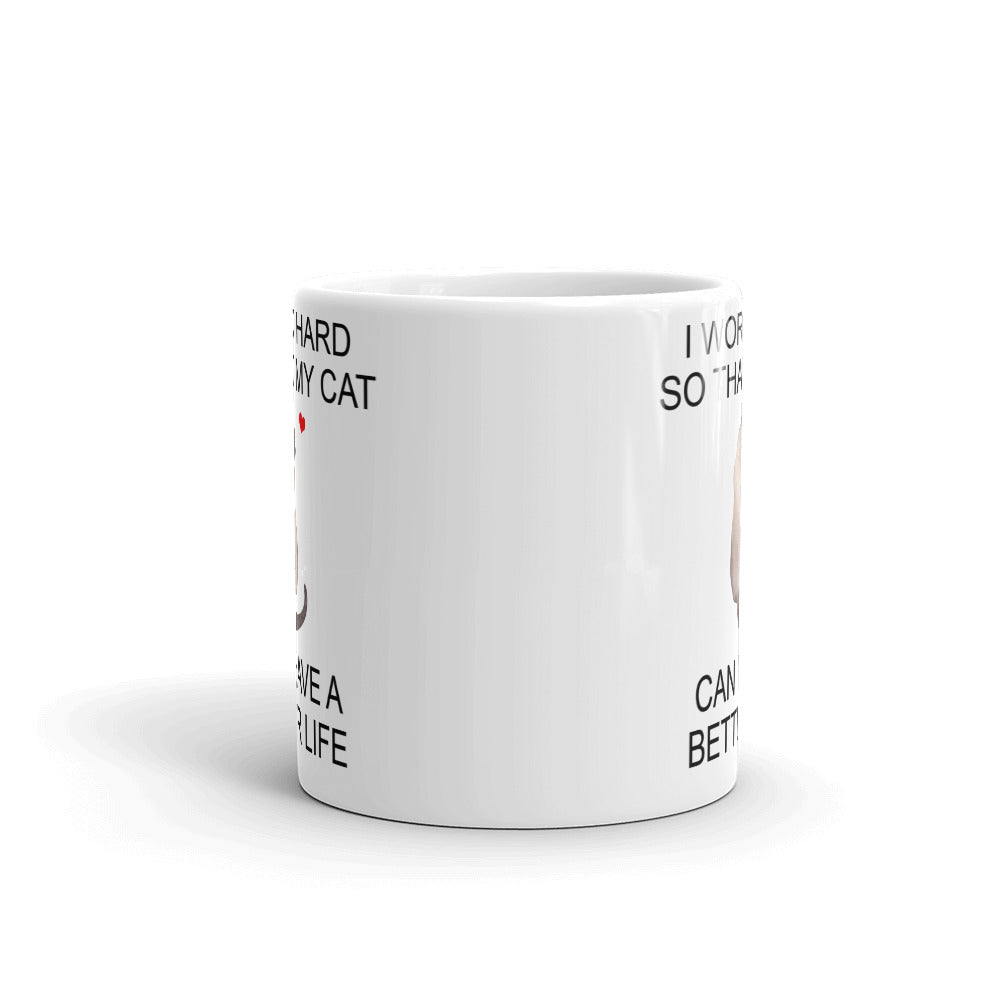 Siamese Light Brown Cat Mug