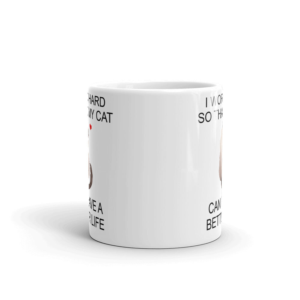 Himalayan Light Brown Cat Mug