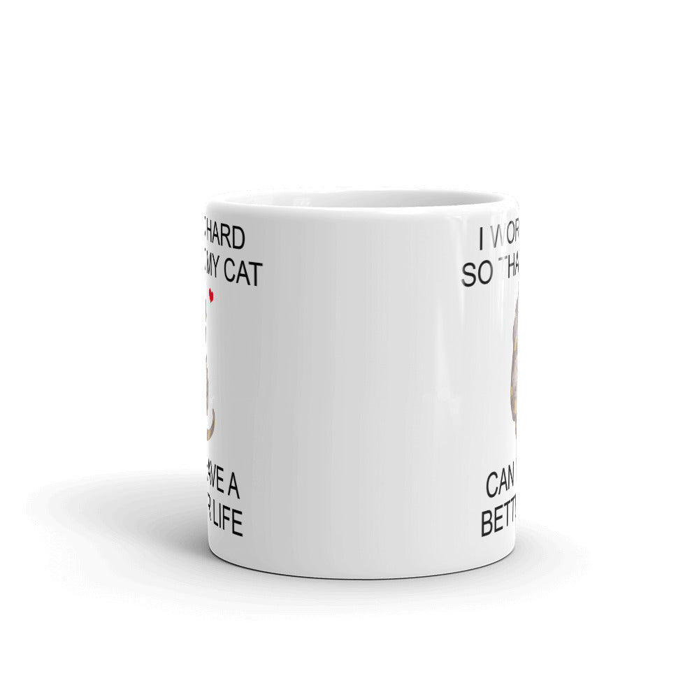 Dilute Tortie Cat Mug