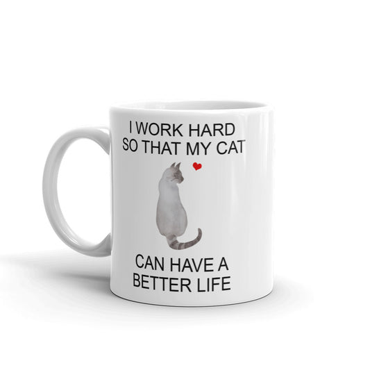 Siamese Tabby Cat Mug