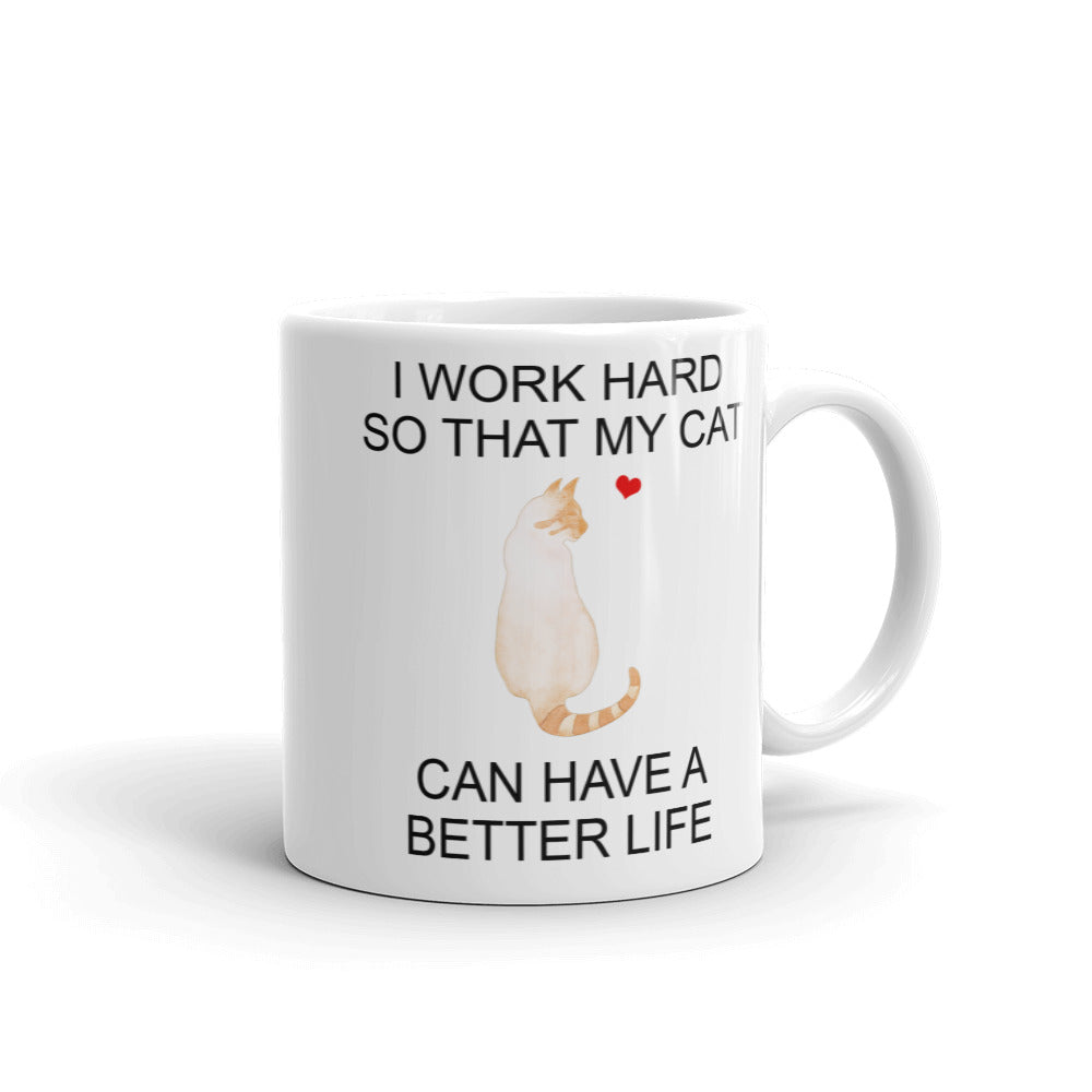 Siamese Flame Point Tabby Cat Mug