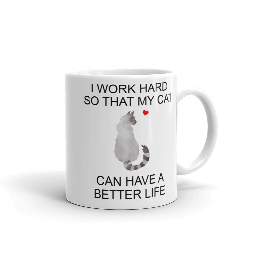 Himalayan Lilac Tabby Cat Mug