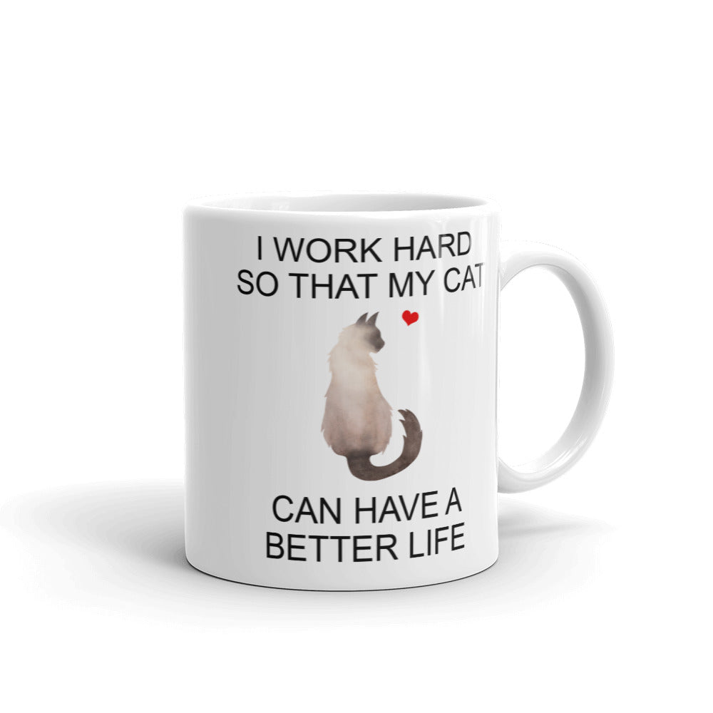 Himalayan Light Brown Cat Mug