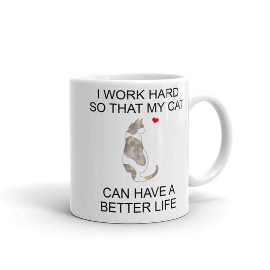 Dilute Spotted Tortie Cat Mug
