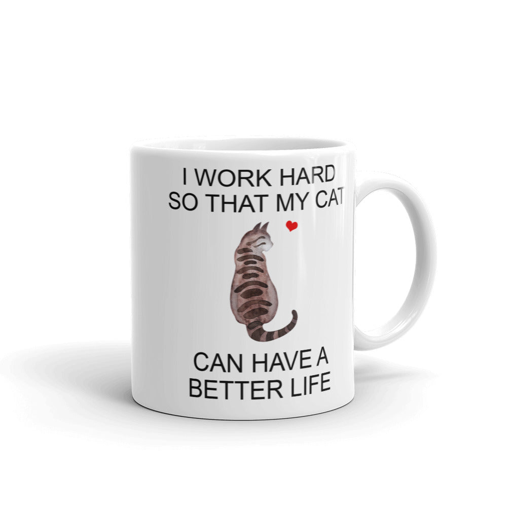 Brown Tabby Cat Mug